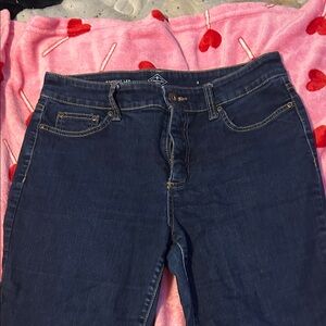 St. John's Bay Women's Boot Cut Jeans - Dark Blue